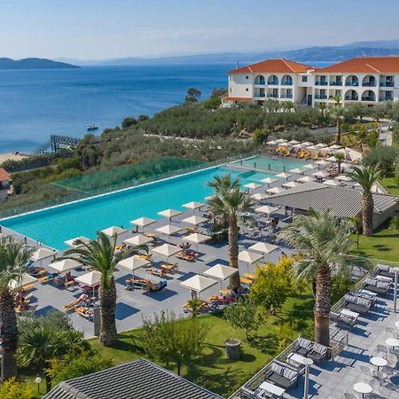 Akrathos Beach Hotel Ouranoupoli Exteriör bild
