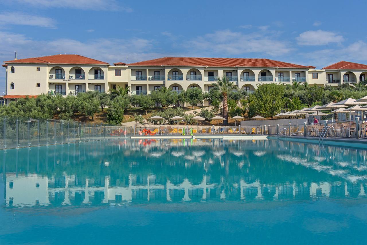 Akrathos Beach Hotel Ouranoupoli Exteriör bild