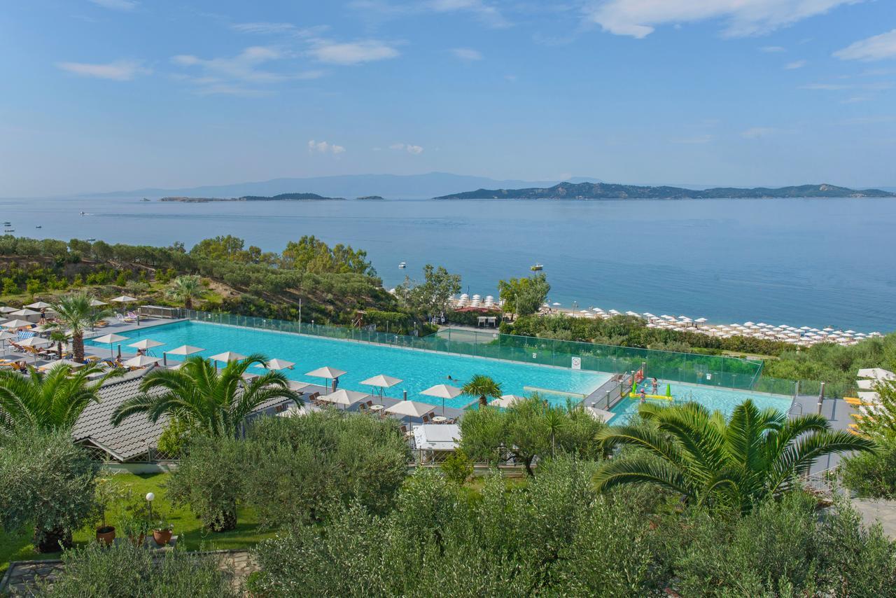 Akrathos Beach Hotel Ouranoupoli Exteriör bild