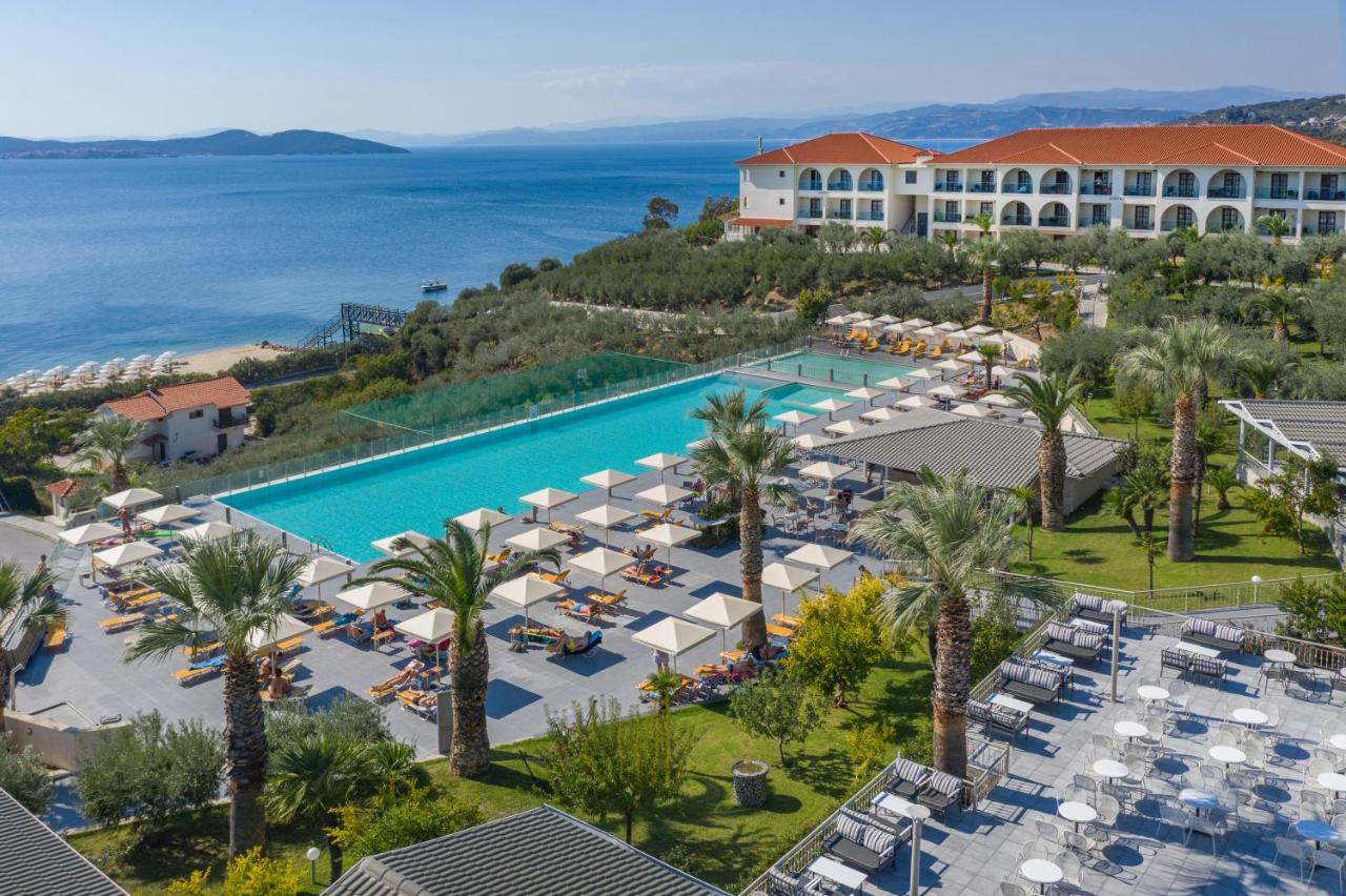 Akrathos Beach Hotel Ouranoupoli Exteriör bild